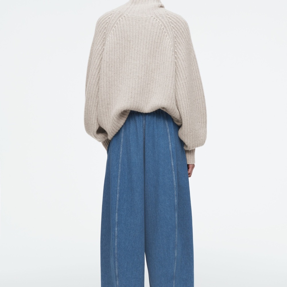 COS Drawstring Barrel Pants - Picture 2 of 7